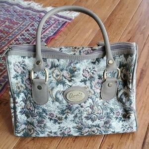 Ricardo Beaverly Hills Vintage Tapestry Satchel